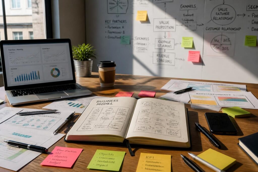 découvrez la définition du business model et ses composantes clés pour comprendre comment une entreprise crée, délivre et capture de la valeur.