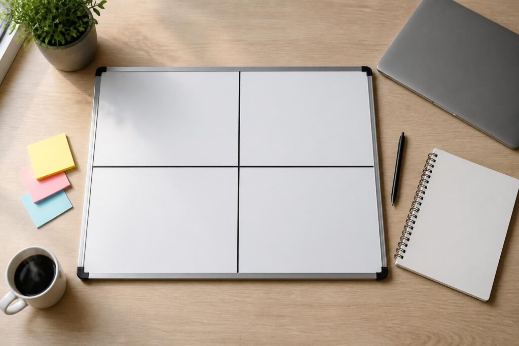 découvrez notre matrice swot vierge, un modèle pratique accompagné de sa méthode pour analyser efficacement vos forces, faiblesses, opportunités et menaces.